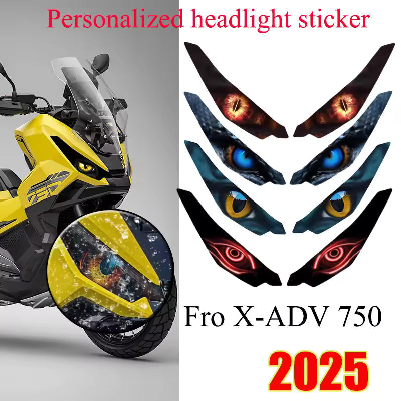 Sticker De Protection De Phare En Résine 3d Pour Moto…