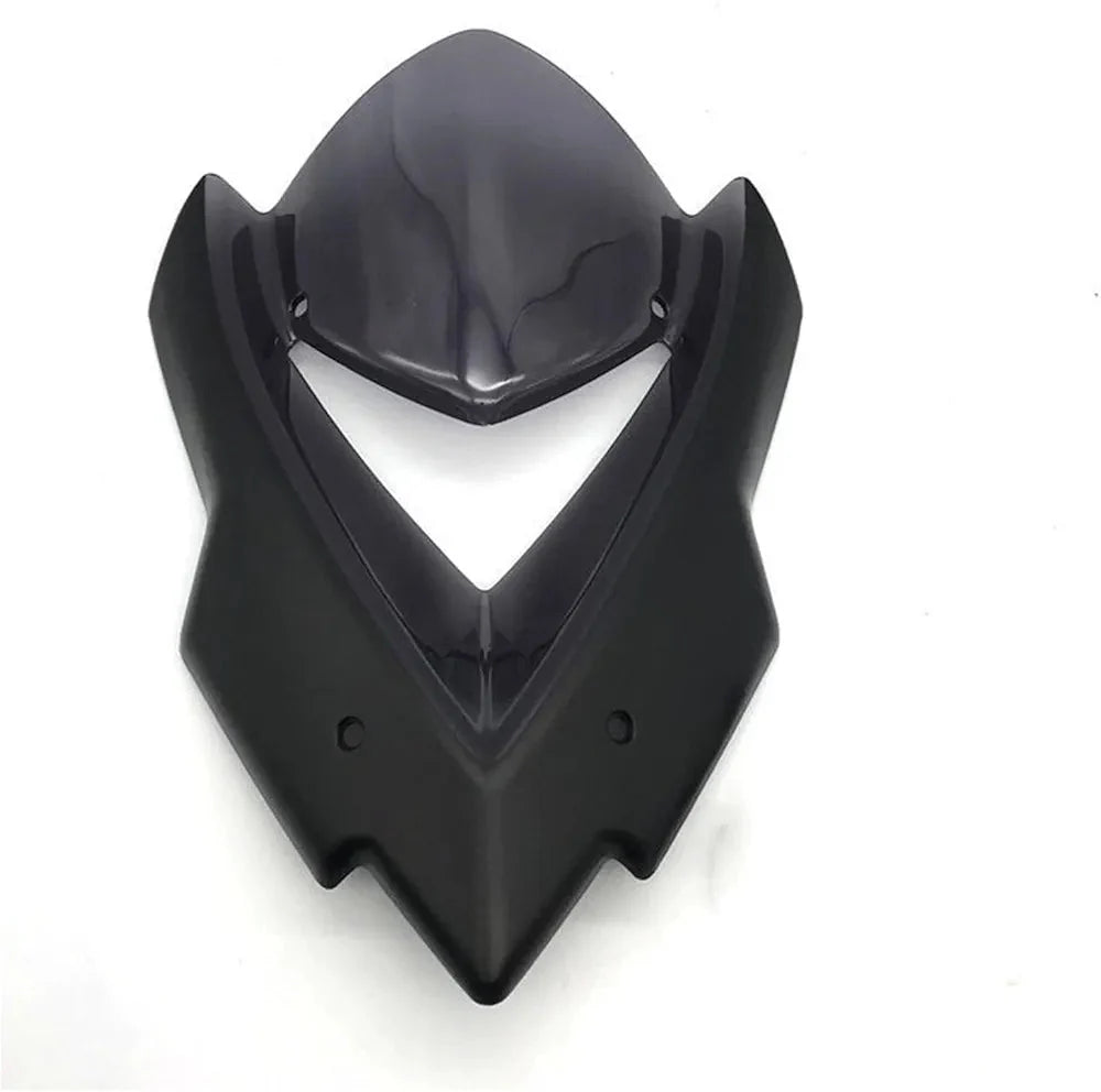 Bulle Sport Double Courbure Noire Pour Kawasaki Z1000