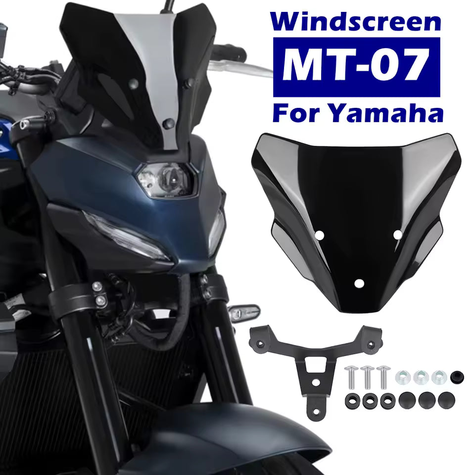 Bulle Sport Haute Protection Pour Yamaha Mt07 2025–2026
