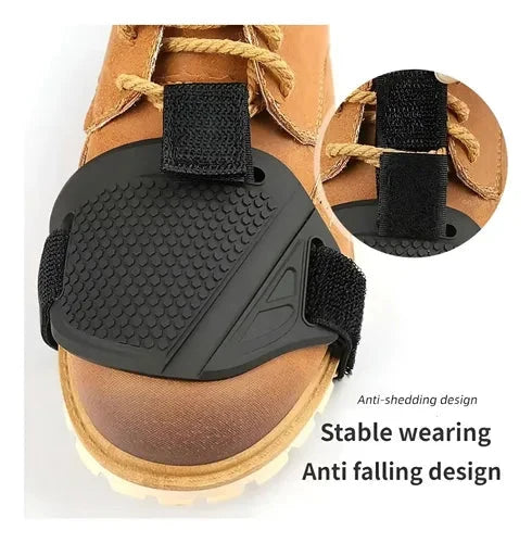 Protection En Caoutchouc Pour Chaussures De Moto