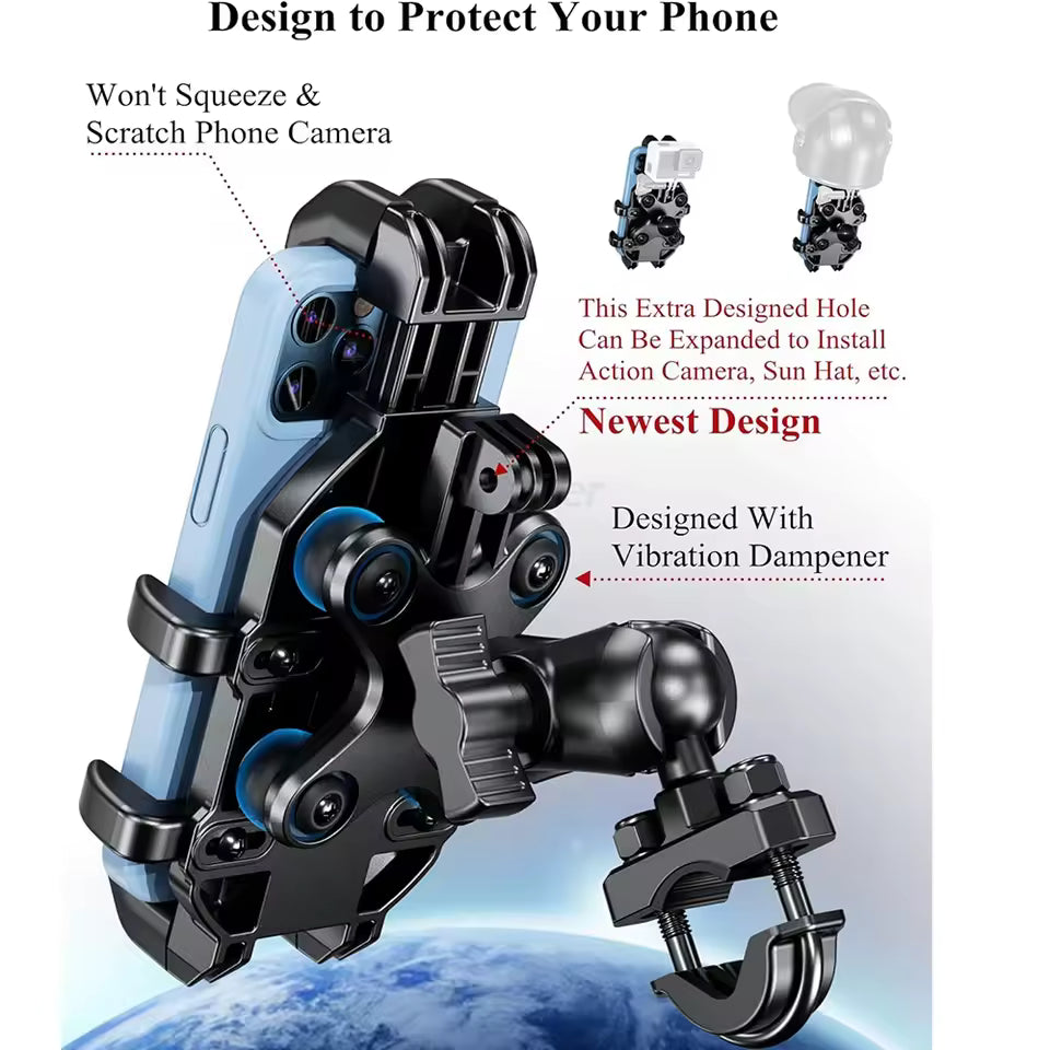 Support De Téléphone Pour Moto Kewig Personnalisé