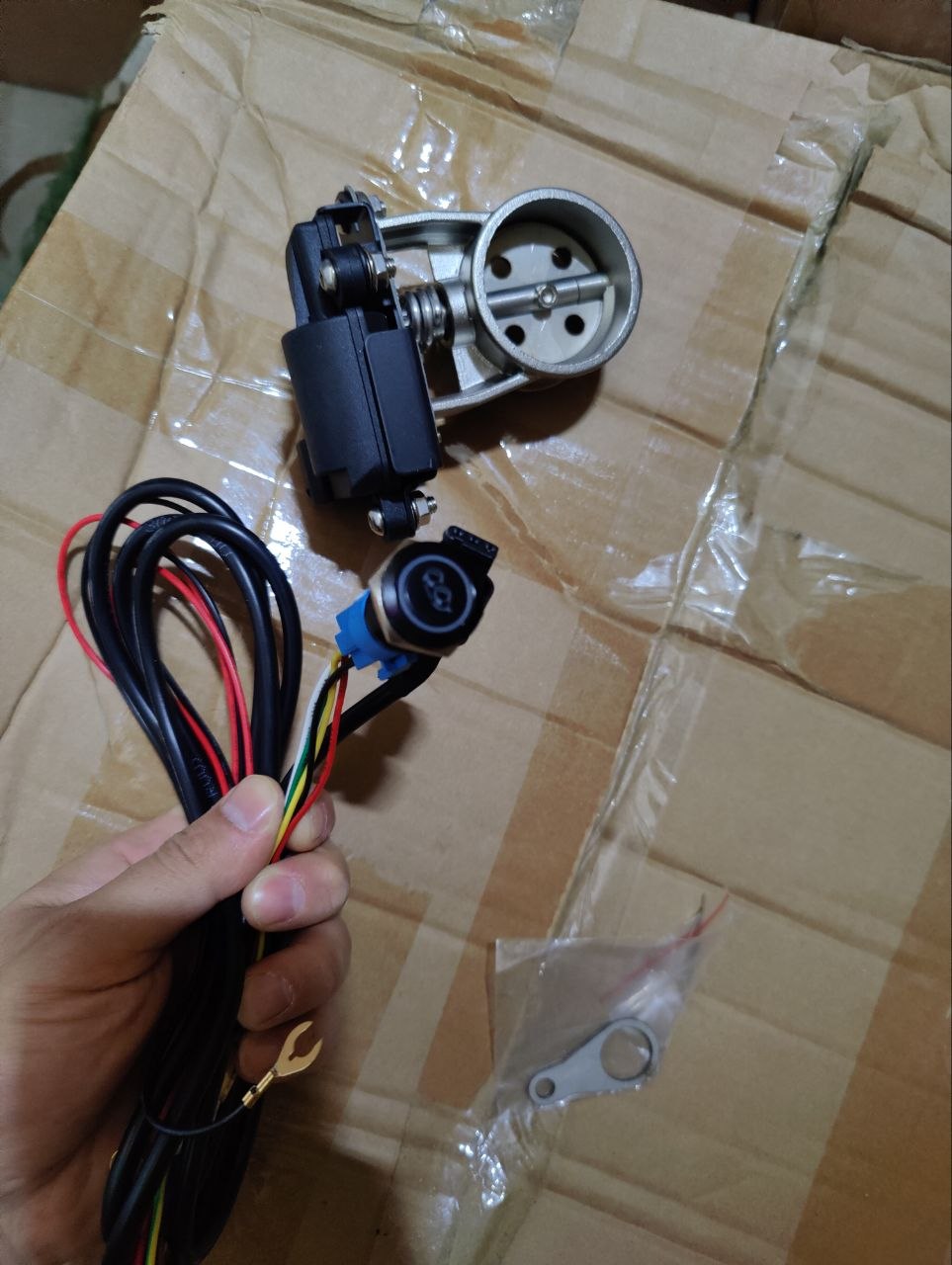 Valve Ligne D Échappement Clapet Contrôle Électrique 51mm